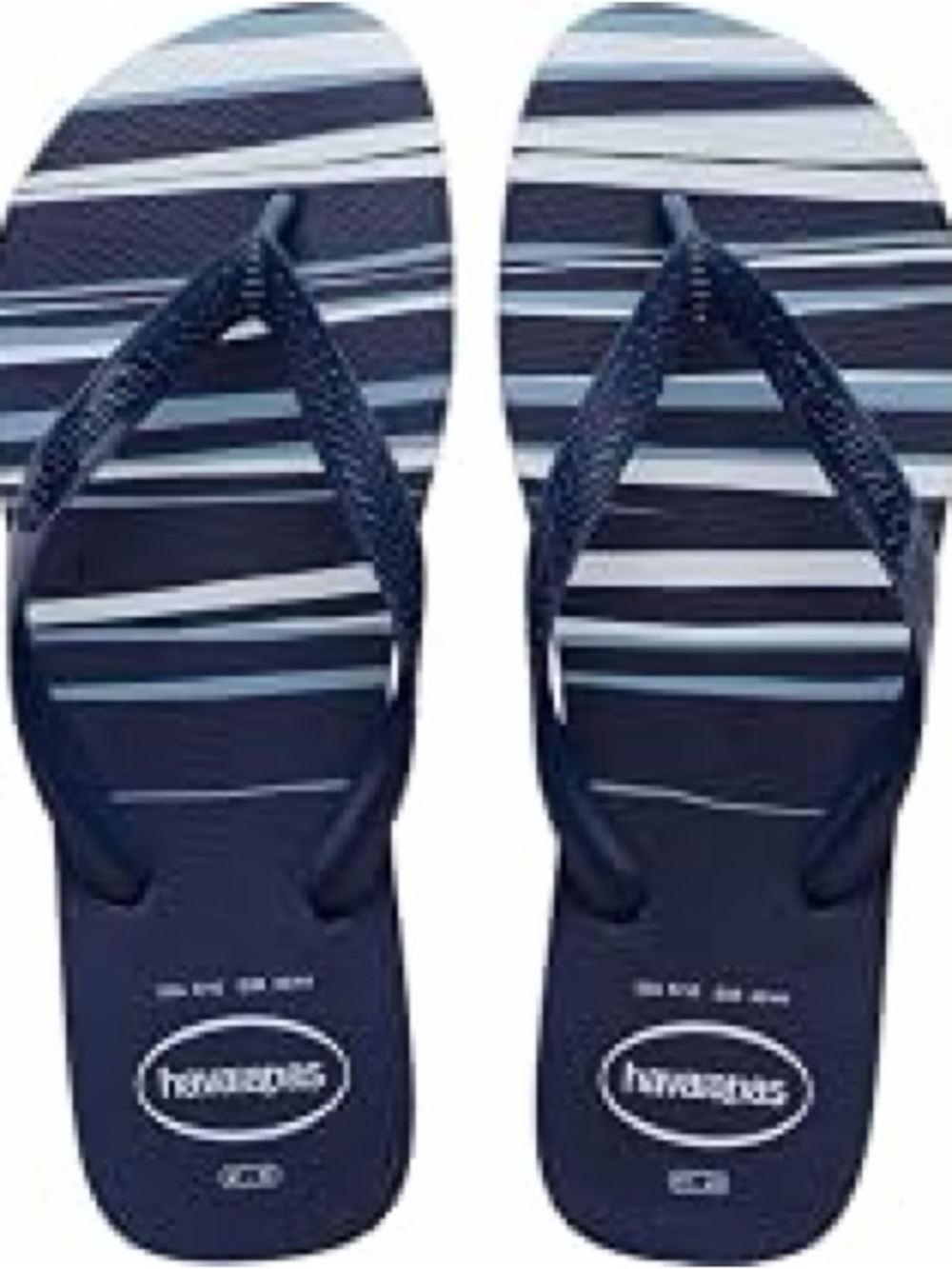 Havaianas Men's Striped Flip Flops Sandals